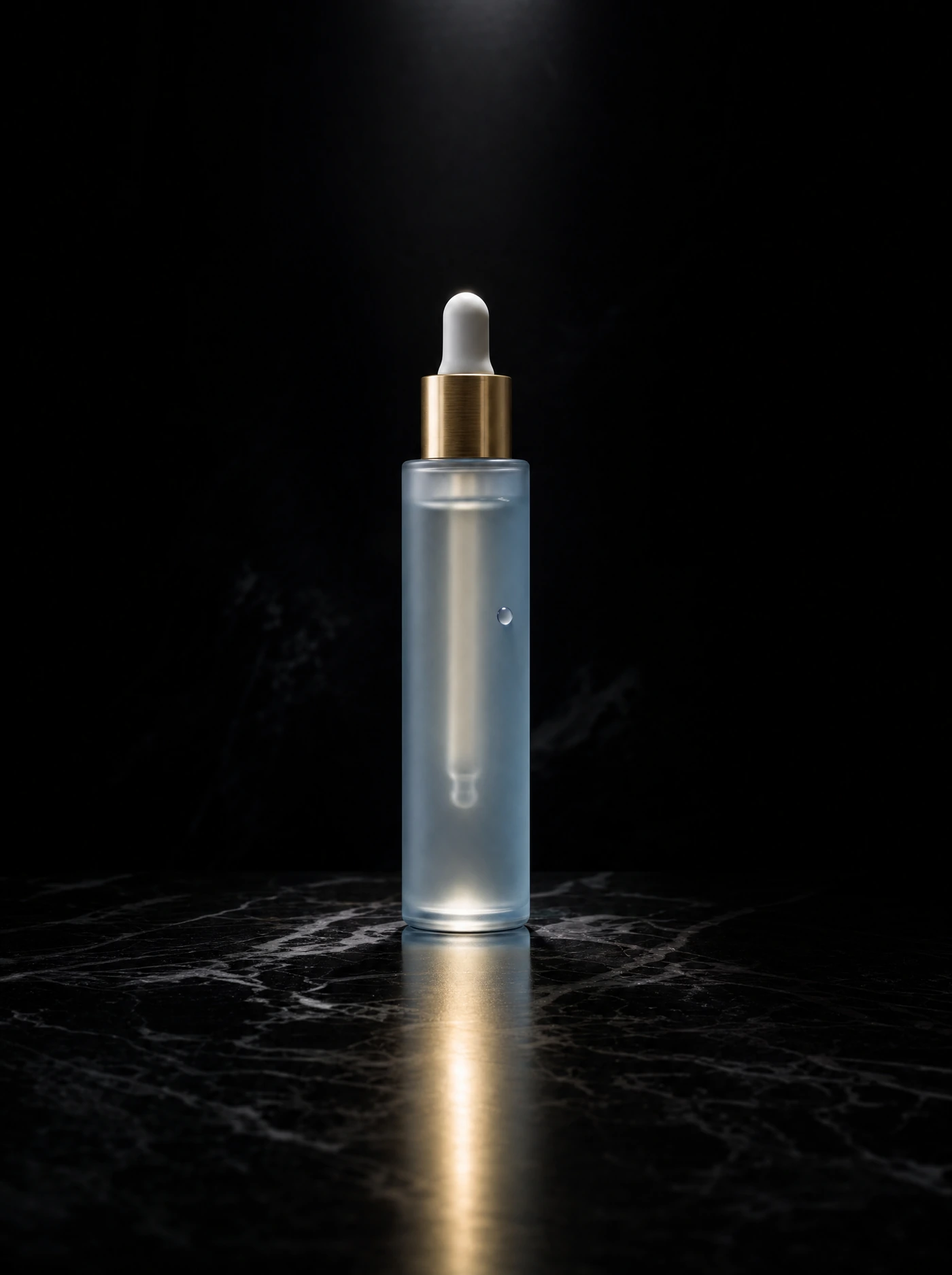 Midnight Renewal Cream, 50 ml, Tiegel auf schwarzem Marmor